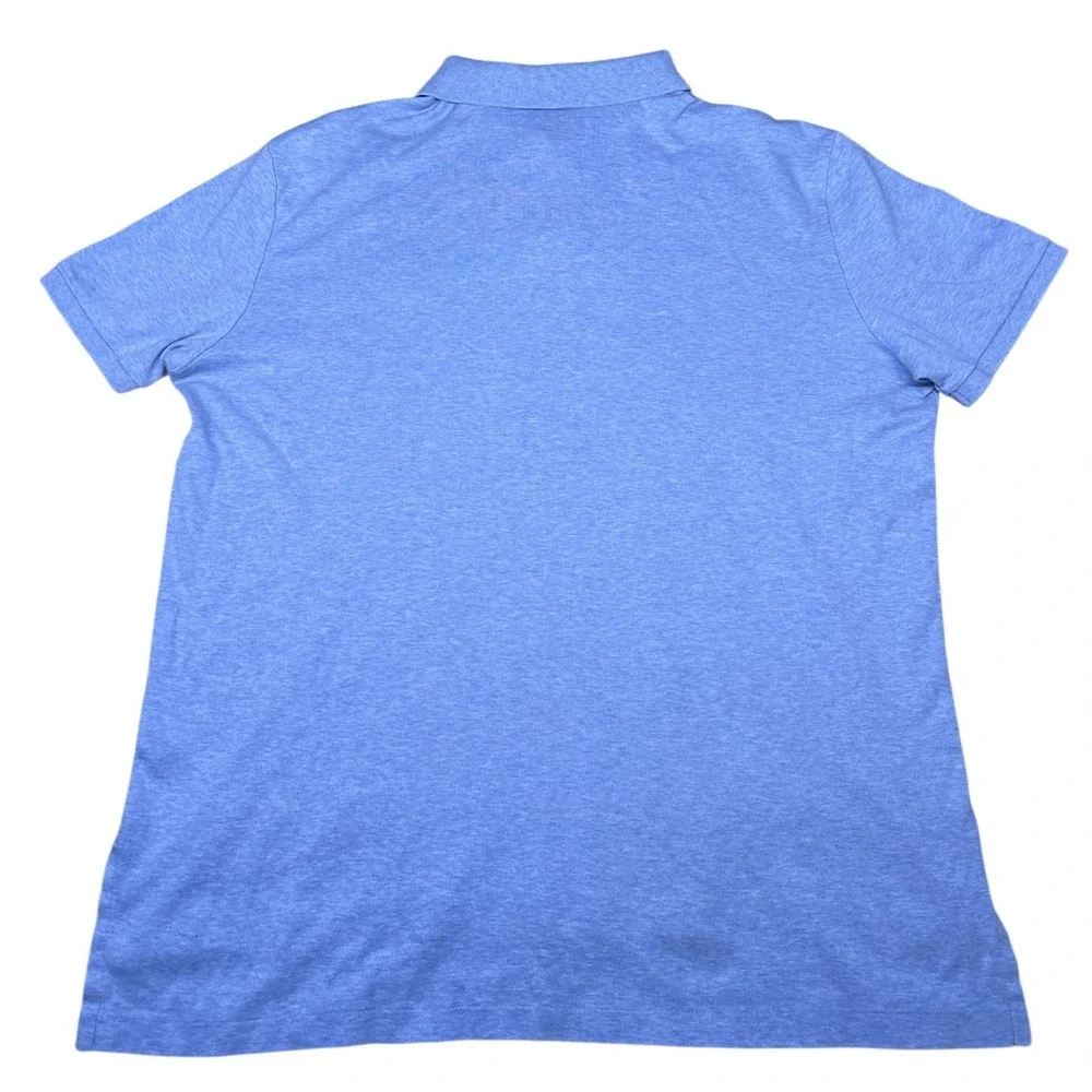 Polo‎ Ralph Lauren Polo Shirt Mens XL Light Blue Heather Short Sleeve Logo